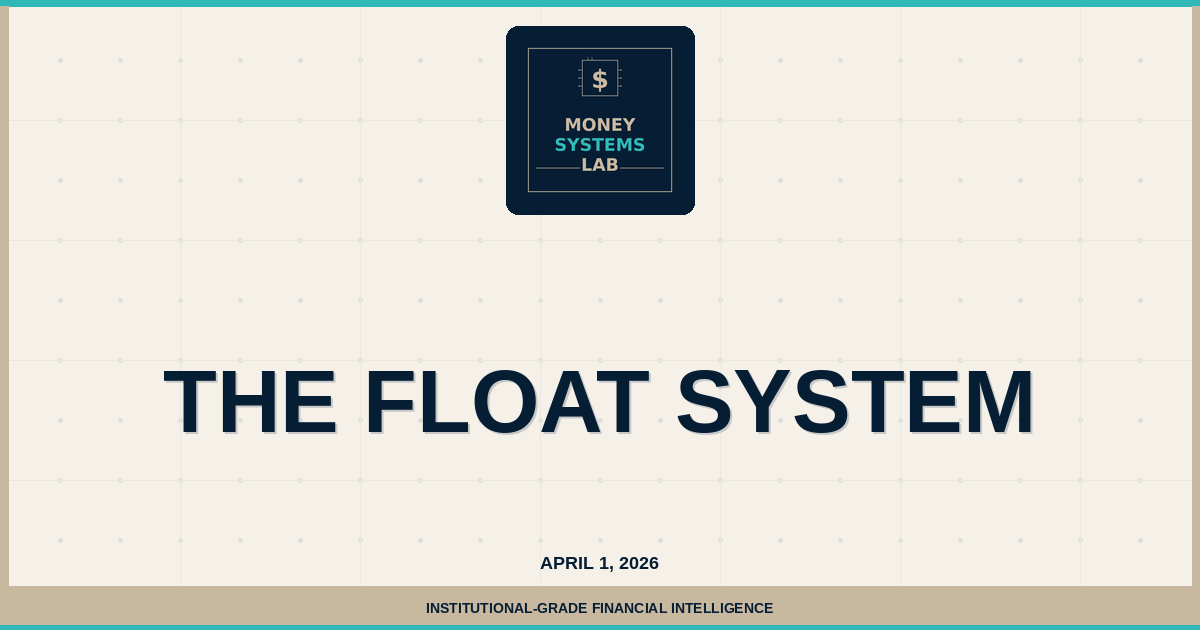 The Float System: How Smart Operators Turn Cash Timing Into a Wealth Tool