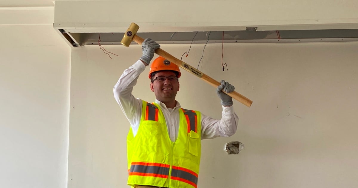 Mayor Ryan Sorenson Trades Gavel For Sledgehammer
