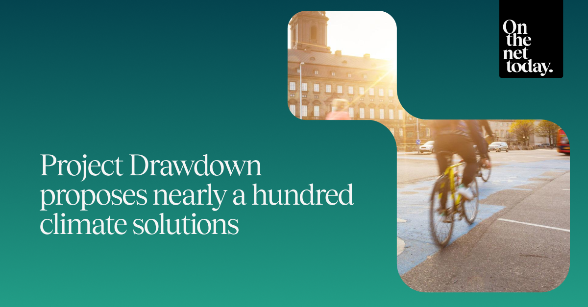 Project Drawdown proposes nearly a hundred climate solutions