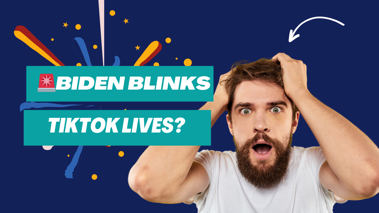 🚨 BREAKING: Biden Blinks... TikTok Lives?