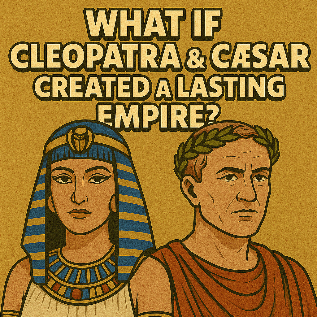 What if Cleopatra & Caesar created a lasting empire?