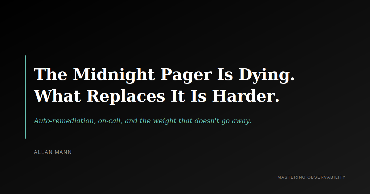 The Midnight Pager Is Dying. What Replaces It Is Harder.
