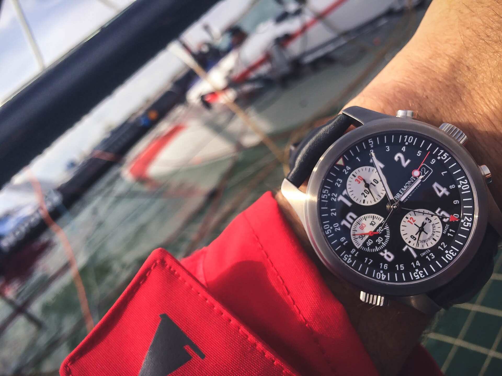 Behind the Scenes at the America’s Cup with Bremont