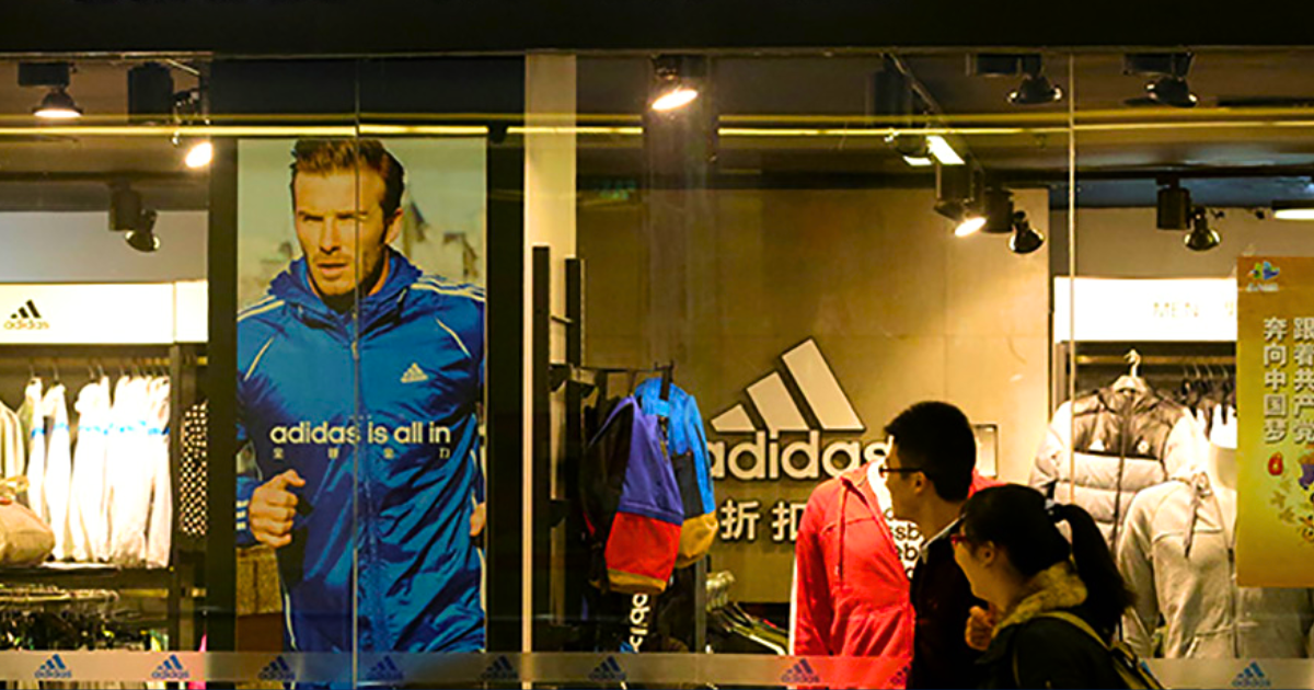 Adidas Stronger in China