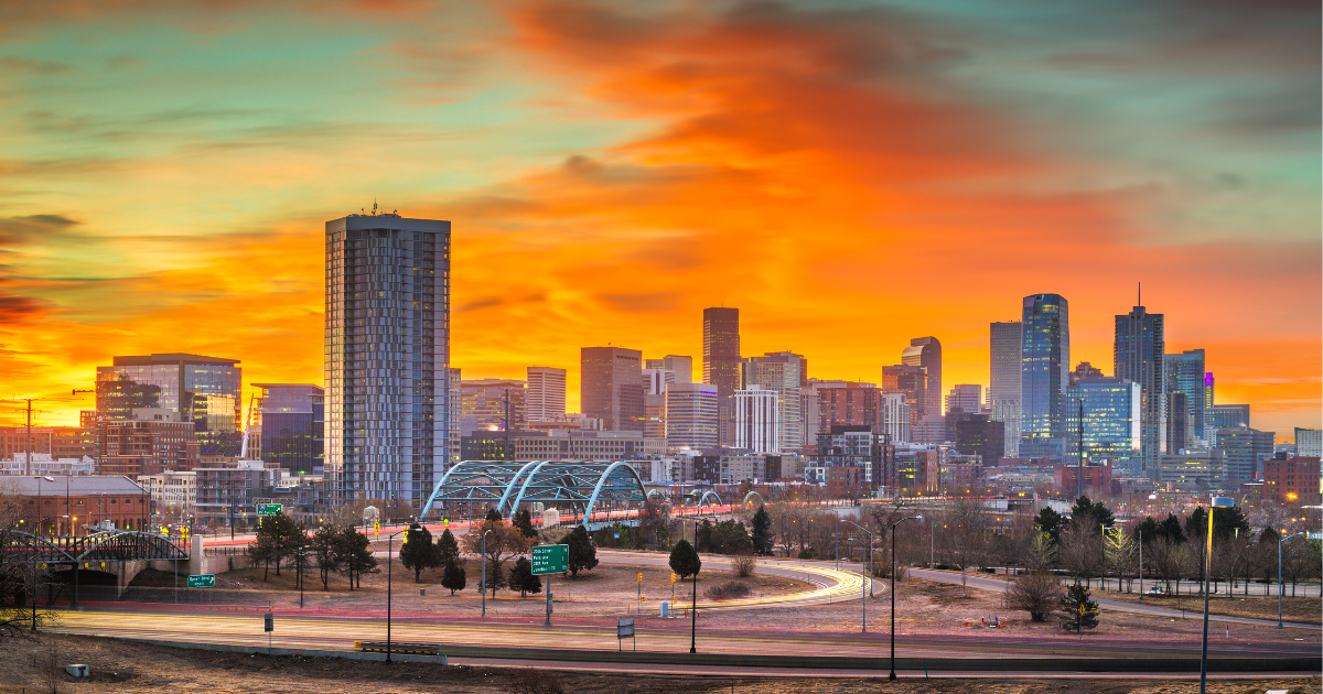 Denver, Colorado $38 Roundtrip