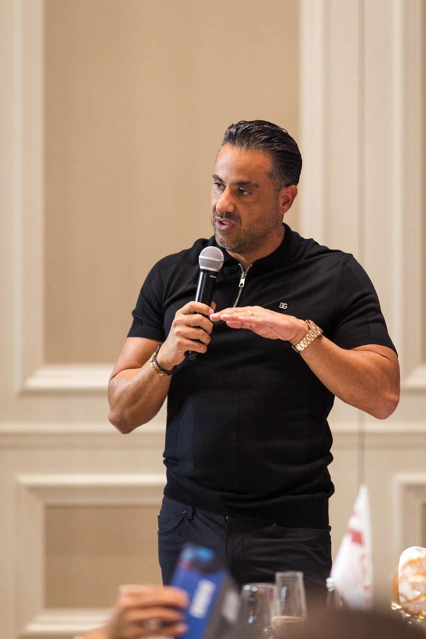 Serge El Dfouni speaking