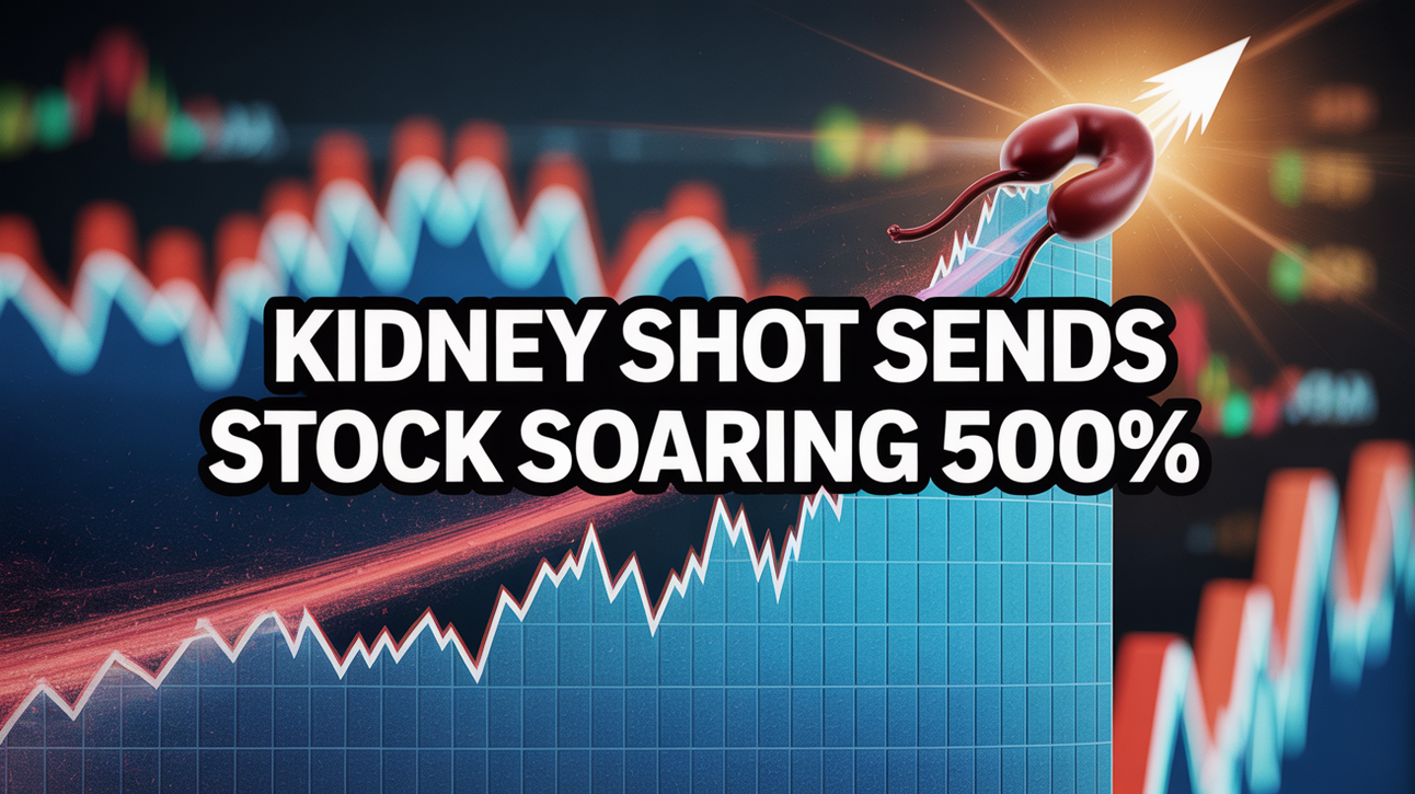 Kidney Shot Sends Stock Soaring 500%