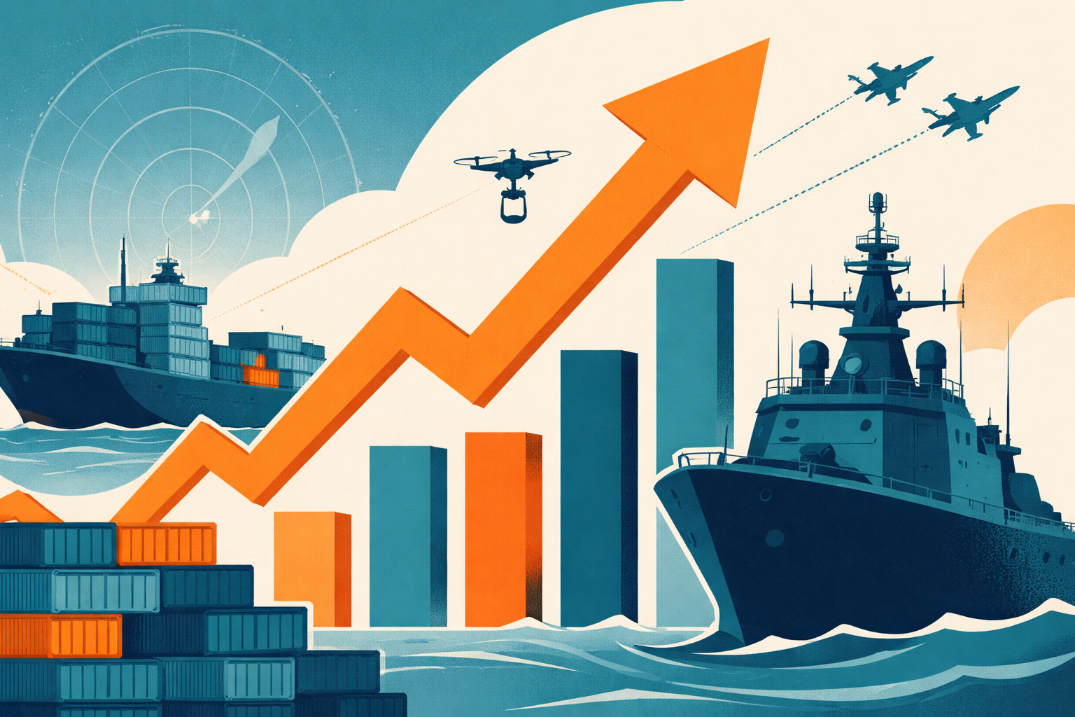 Maritime Trade Tensions Are Reshaping Defence Stocks
