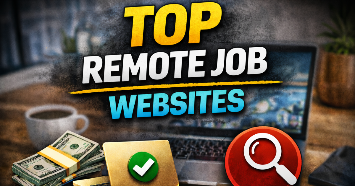 The Best Remote Job Websites (High-Paying & Legit)
