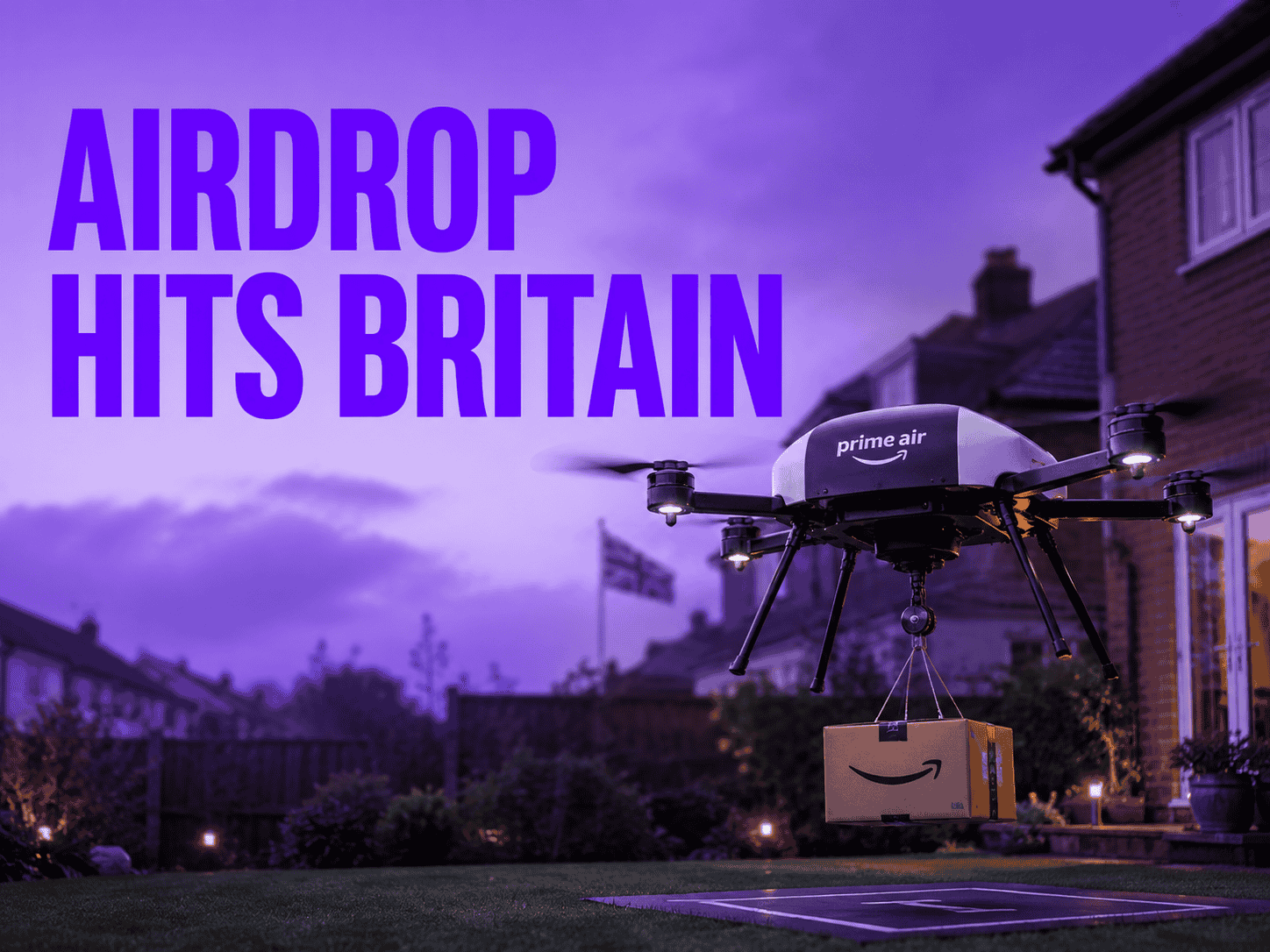 Amazon Launches First UK Drone Deliveries 🚁