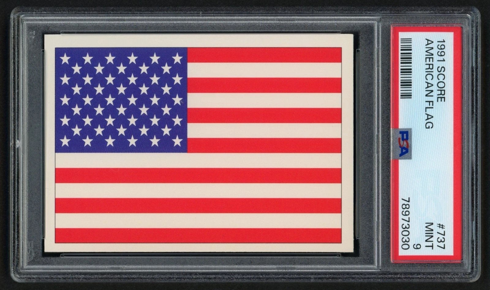 Why A 35 Year-Old American Flag Card Is the Hottest Thing in Collecting