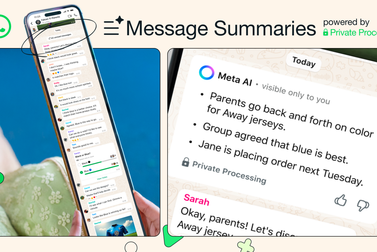 Meta Rolls Out AI Recaps in WhatsApp