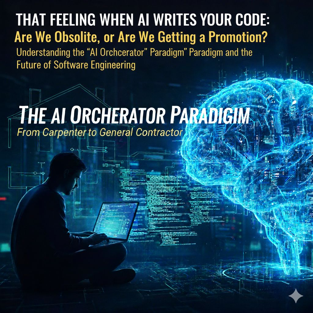 That Feeling When AI Writes Your Code: Are We Obsolete, or Are We Getting a Promotion?