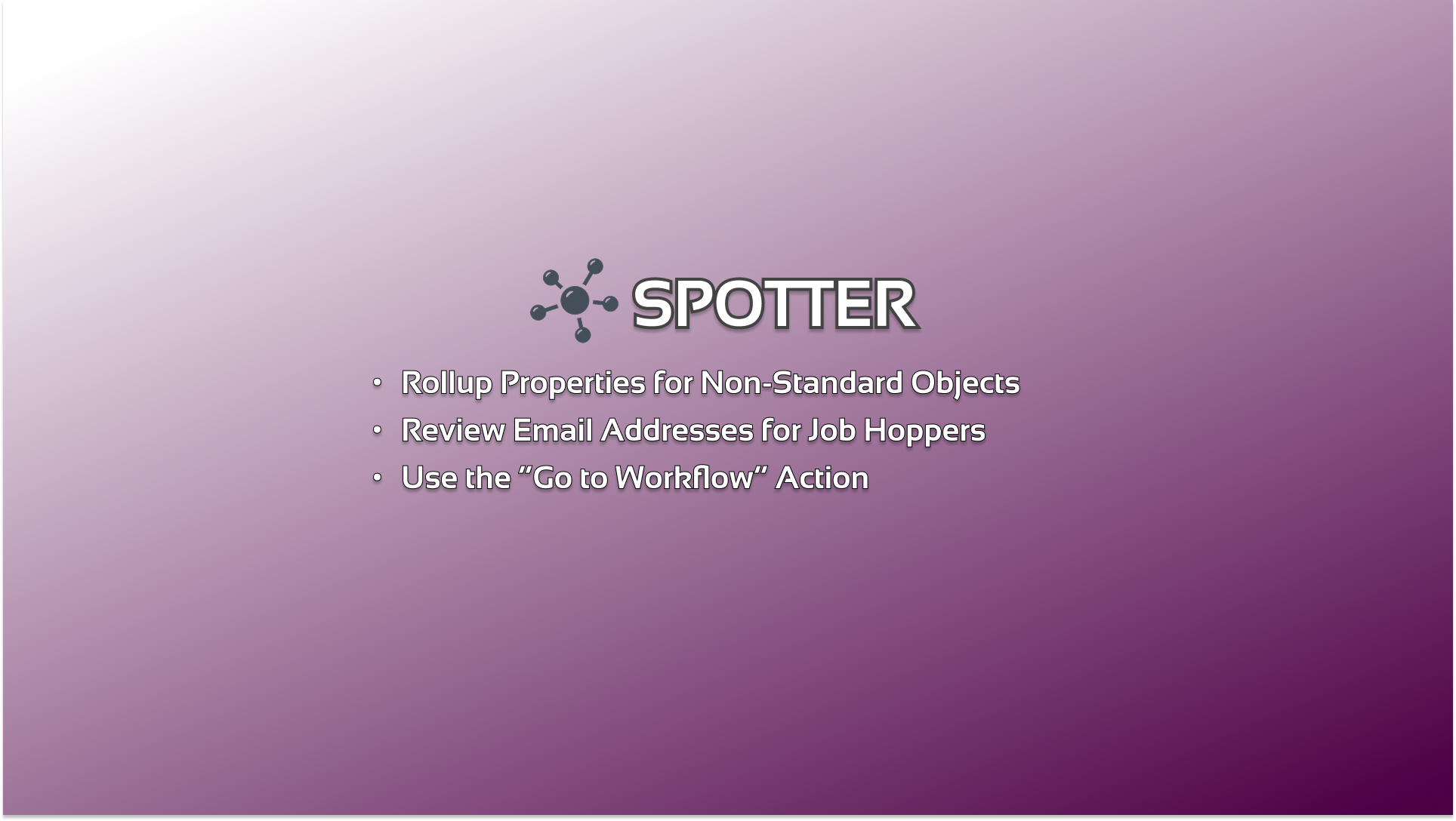 Rollup Properties for Non-Standard Objects