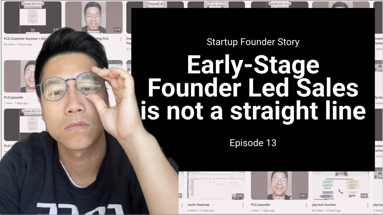 Early-Stage Founder Led Sales 