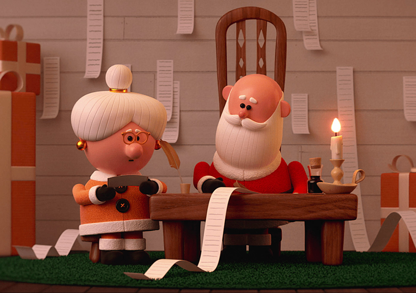 Mrs. Claus Saves the Day in This Charming Animated Short