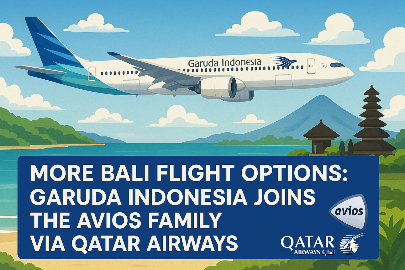 Garuda Indonesia Joins Avios Family via Qatar Airways unlocking Strategic Sweet Spots