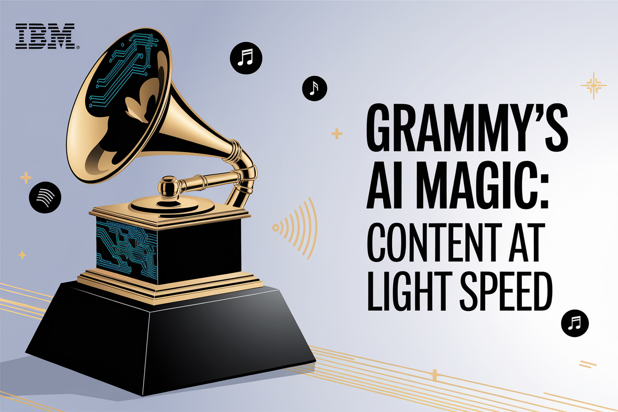 GRAMMY's AI Magic: Content at Light Speed