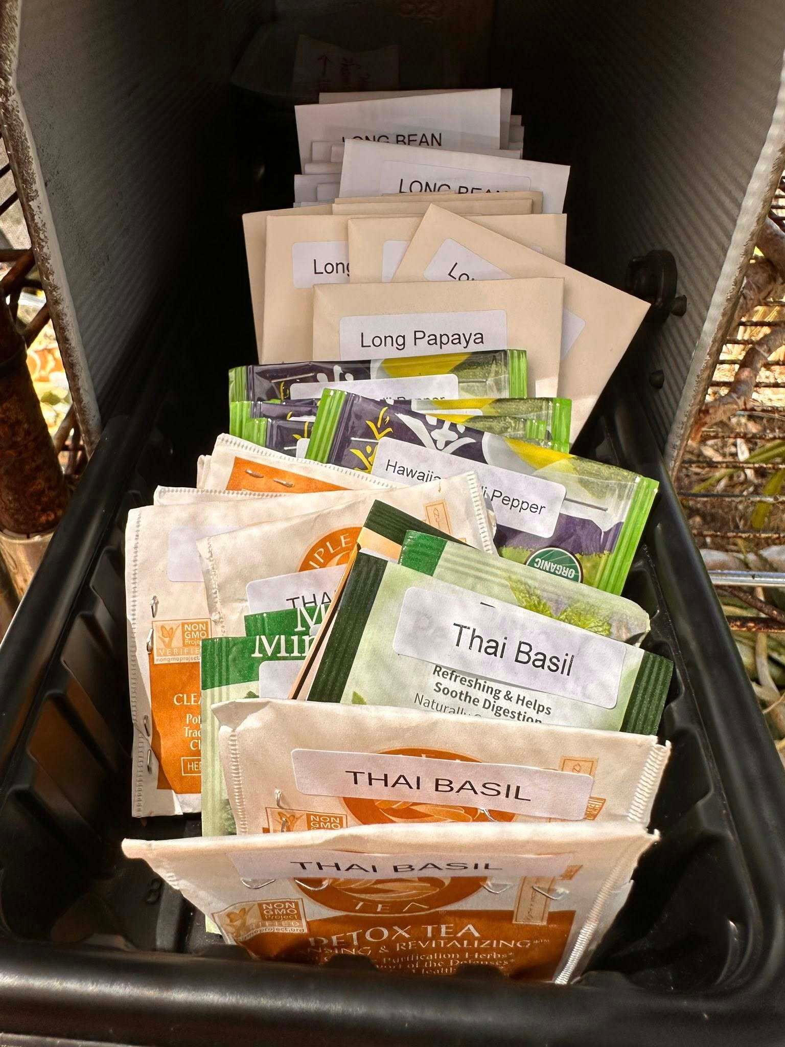 Share Seeds: Help others grow their gardens 