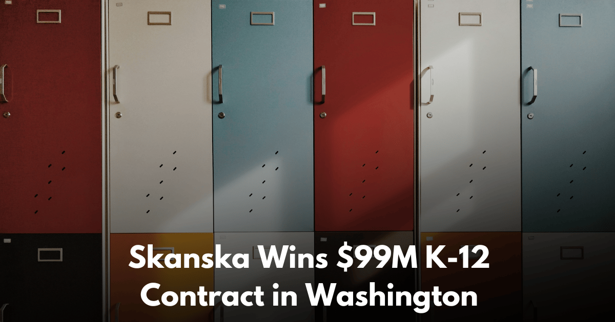 Skanska Lands $99M Contract to Build New Issaquah High School in Washington State