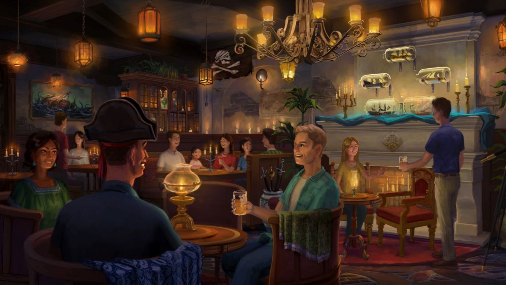 First-Ever Magic Kingdom Bar Opening Aug 29, Plus Disney World Construction & Party Updates