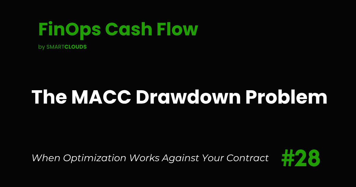 The MACC Drawdown Problem