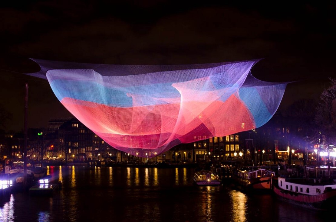 Janet Echelman’s Woven Nets