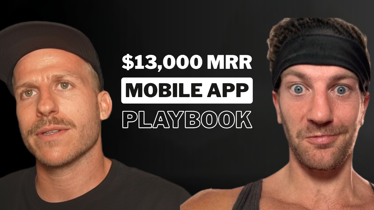How he built a $13k/month mobile app