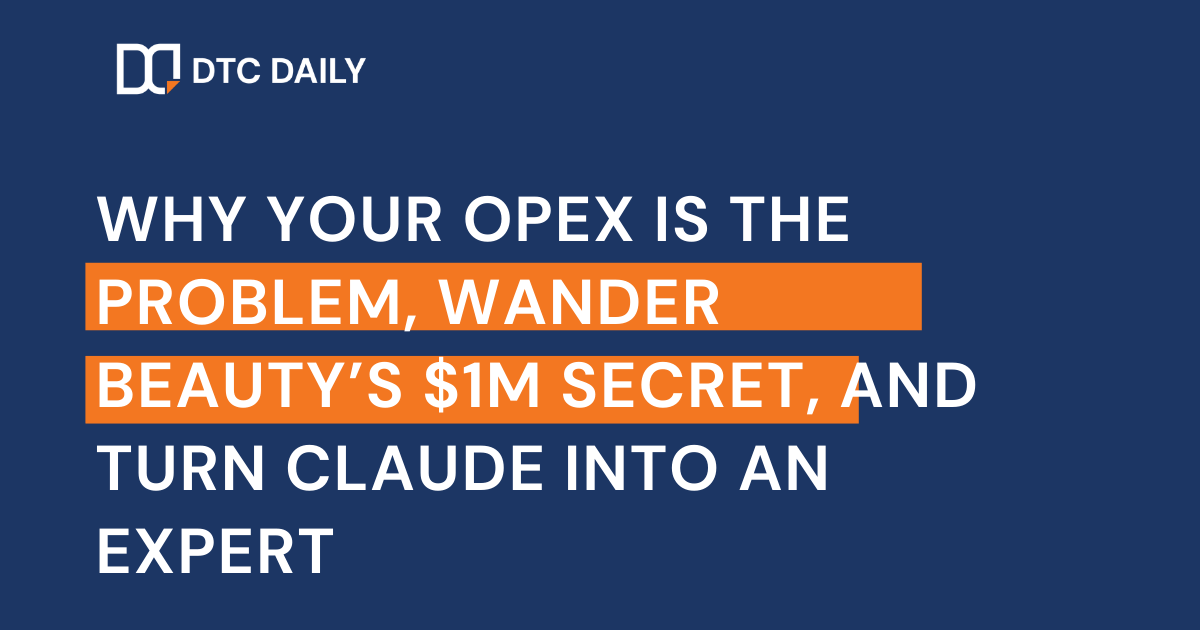 The number most ecommerce founders never look at