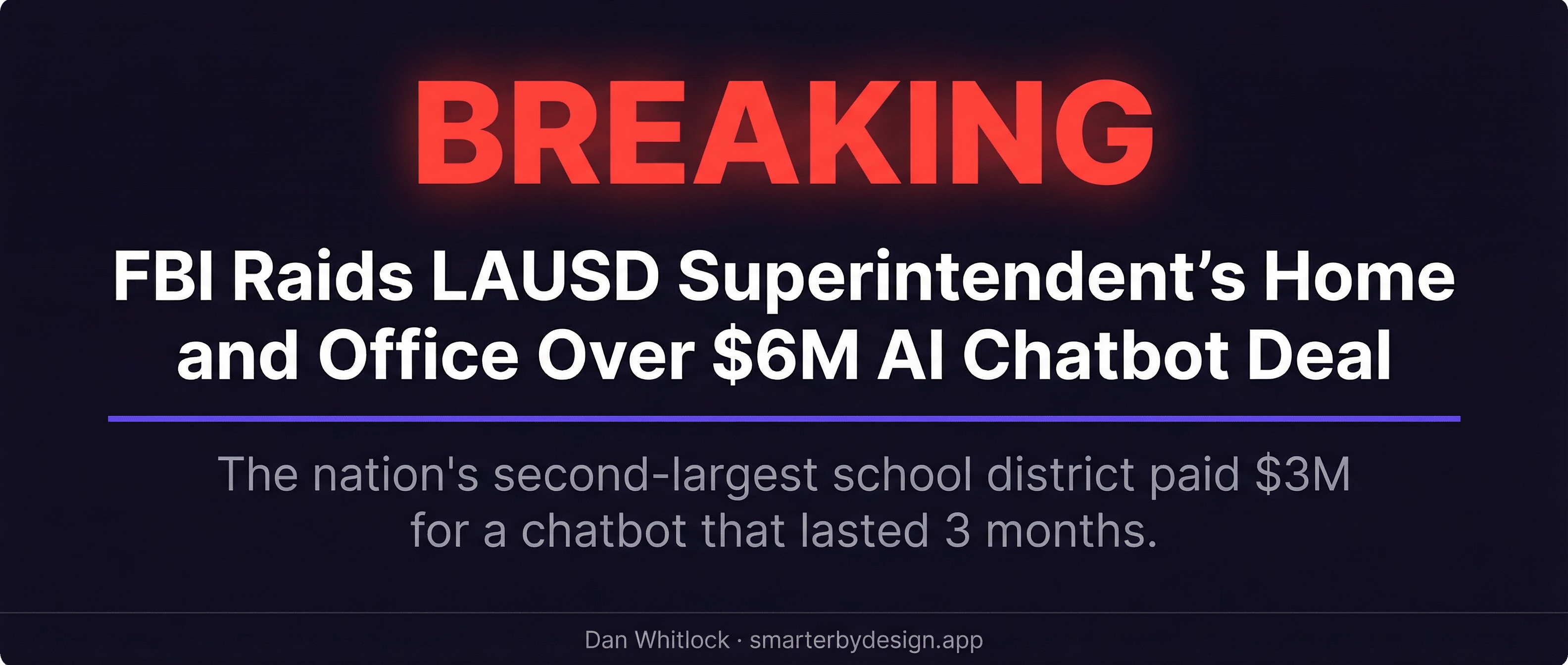 $6 Million for a Chatbot That Lasted 3 Months. Then the FBI Showed Up.