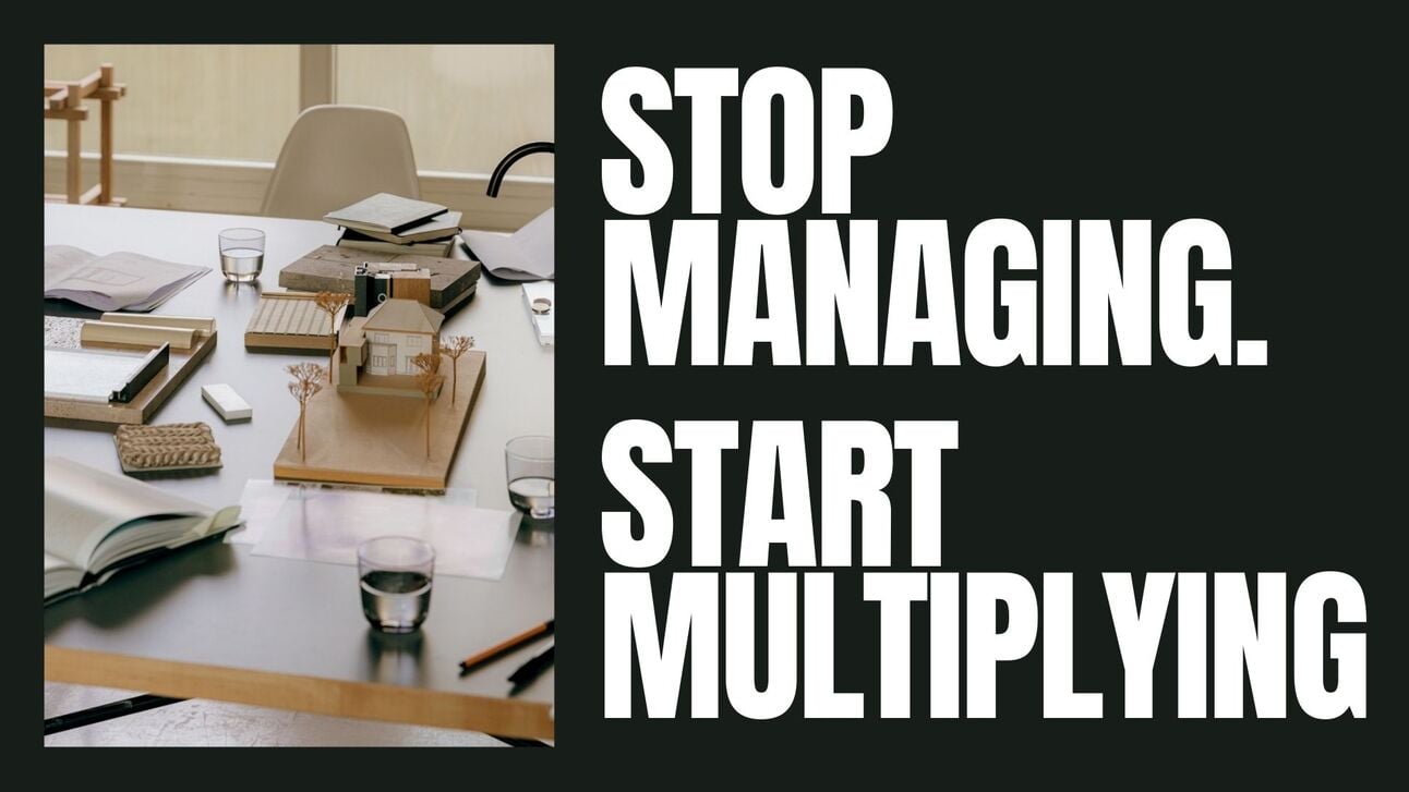 Most pastors are managing. Few are multiplying.