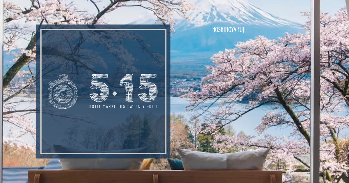Hotel Marketing 5.15 | Wellness Travel Trends, Guide to NFL Engagement, Windowless Window Seats and How They Impact Resort Fees, and so much more