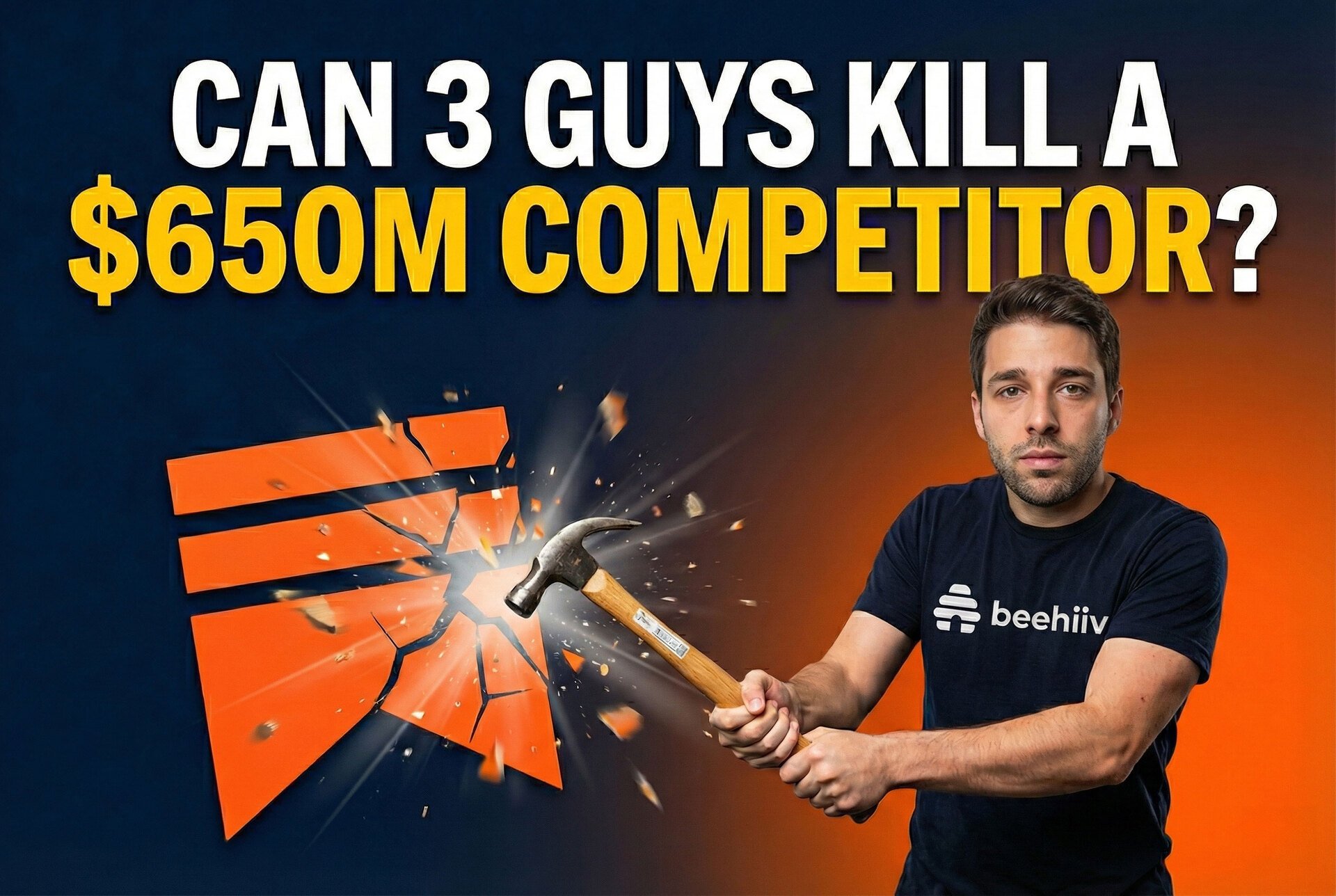 How 3 Guys Killed a $650M Competitor With $0 Marketing Budget