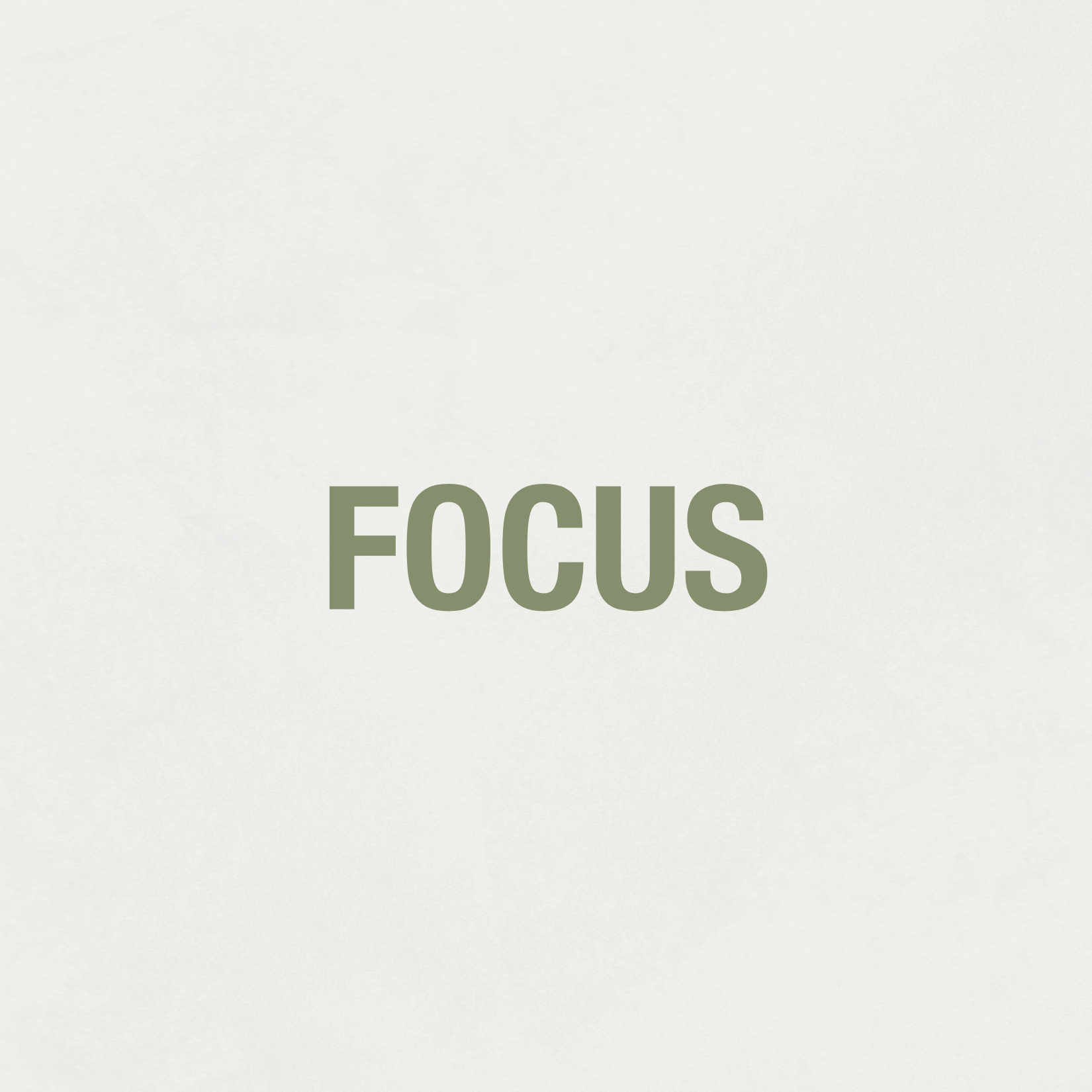 Stop juggling. Start focusing.