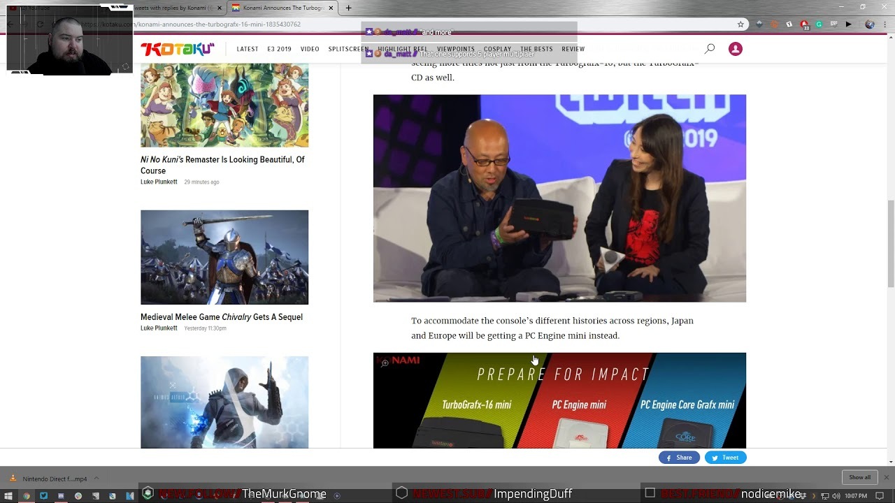 VIDEO: E3 2019 – Konami’s Stupid Announcement [You Shall Be As Games]