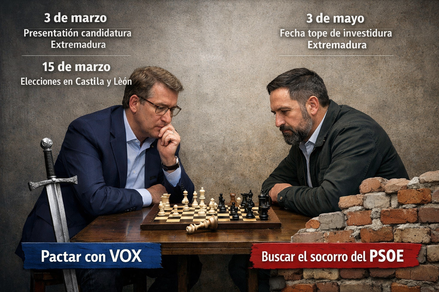 ¿Forzará Vox al PP a pactar con el PSOE?