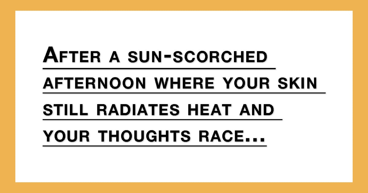 Notice how your inner weather patterns shift with the seasons.