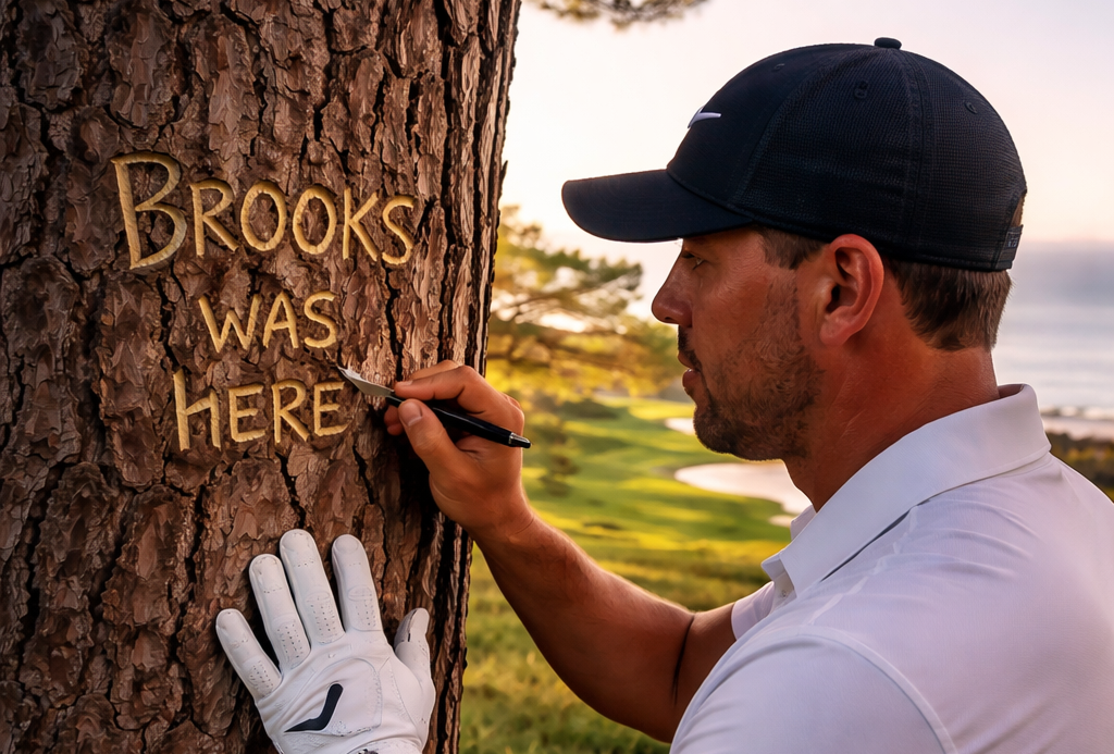Brooks was here... Now he's back.