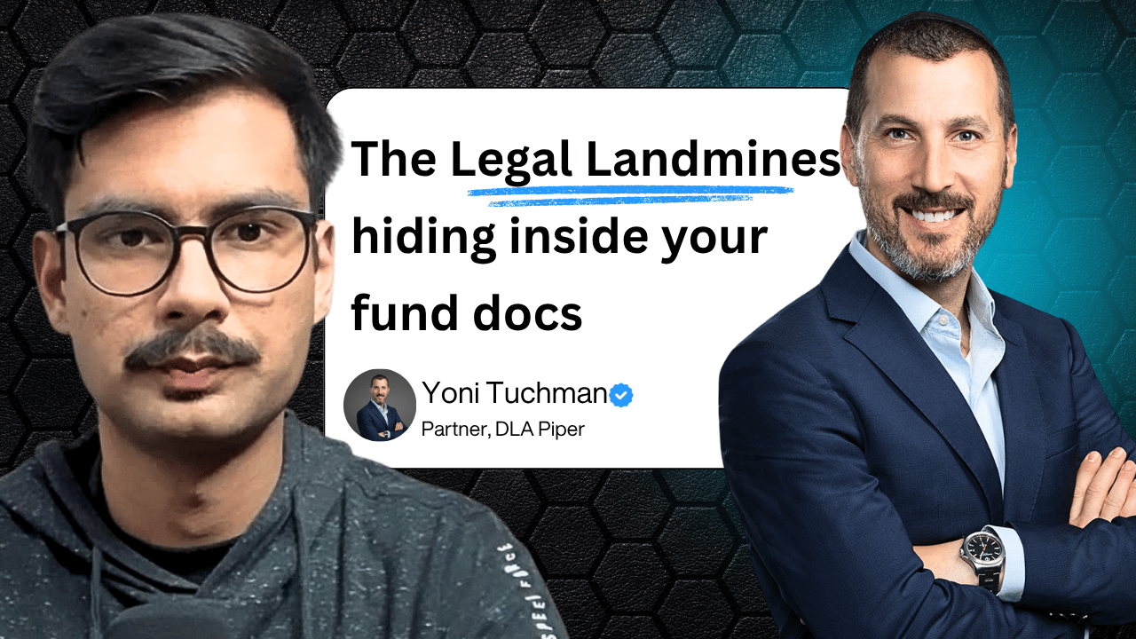 The Legal Landmines Hiding in Your Fund Docs - Yoni Tuchman, Partner, DLA Piper