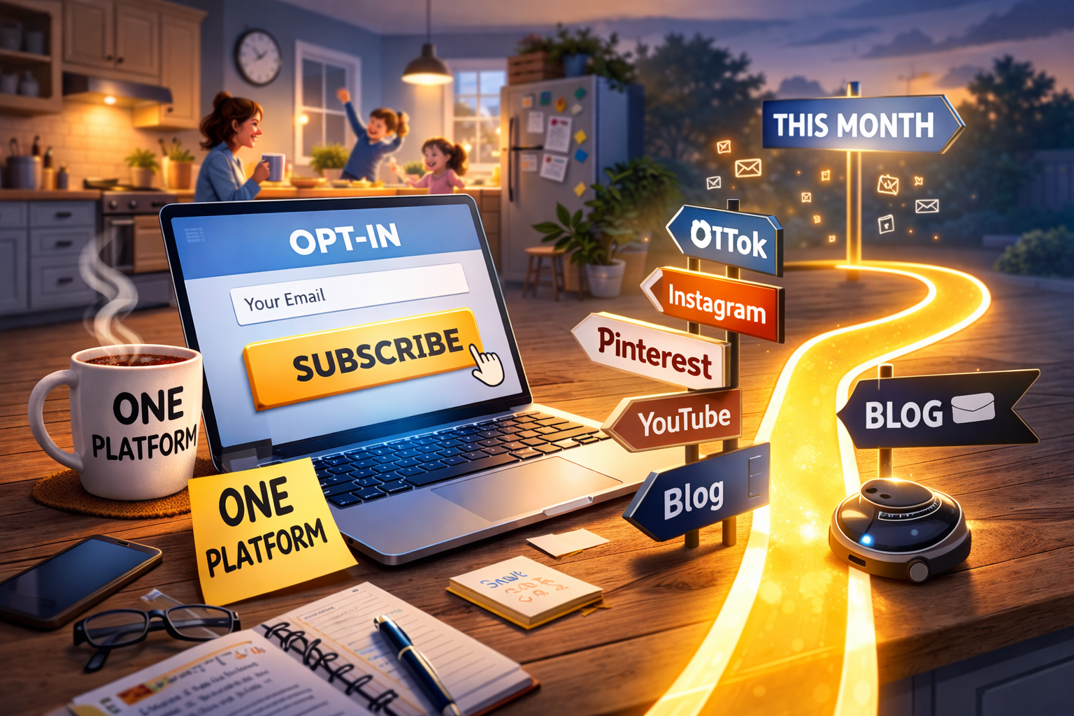 Stop posting everywhere like a Roomba