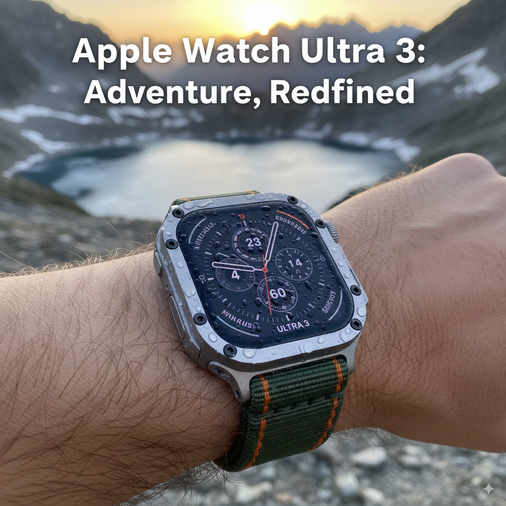 Apple Watch Ultra 3: Adventure, Redefined