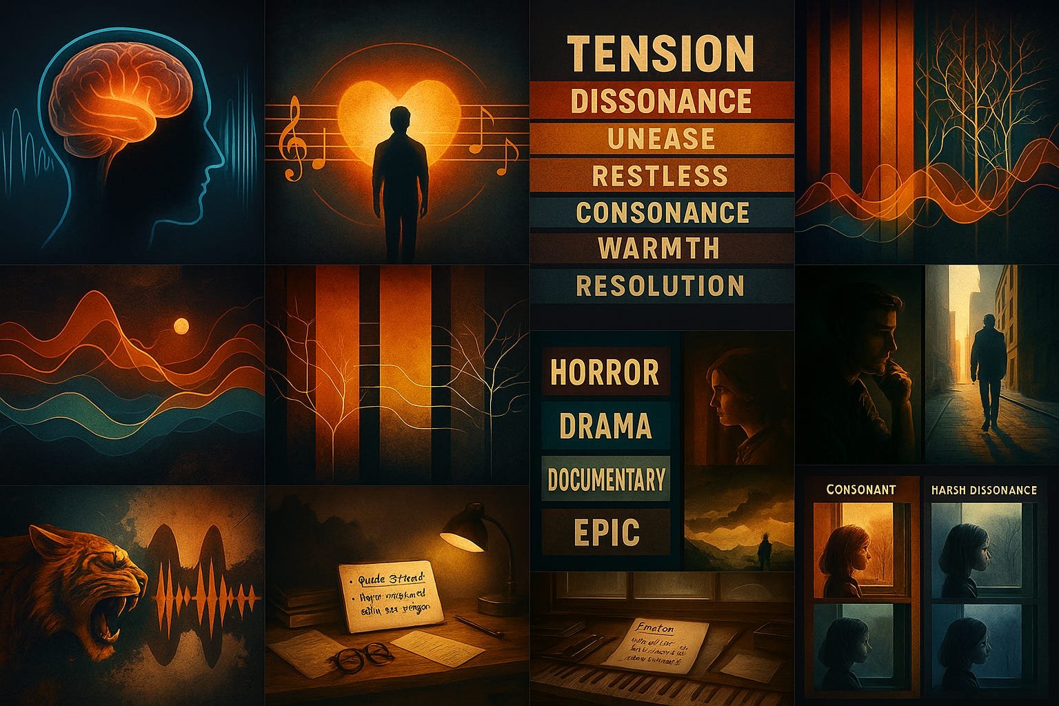 Emotional Harmonics: The Hidden Music Theory Behind Cinematic Emotion