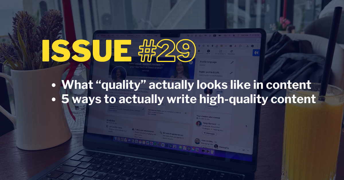 5 Elements of High-Quality Content in 2026 (& How to Write)