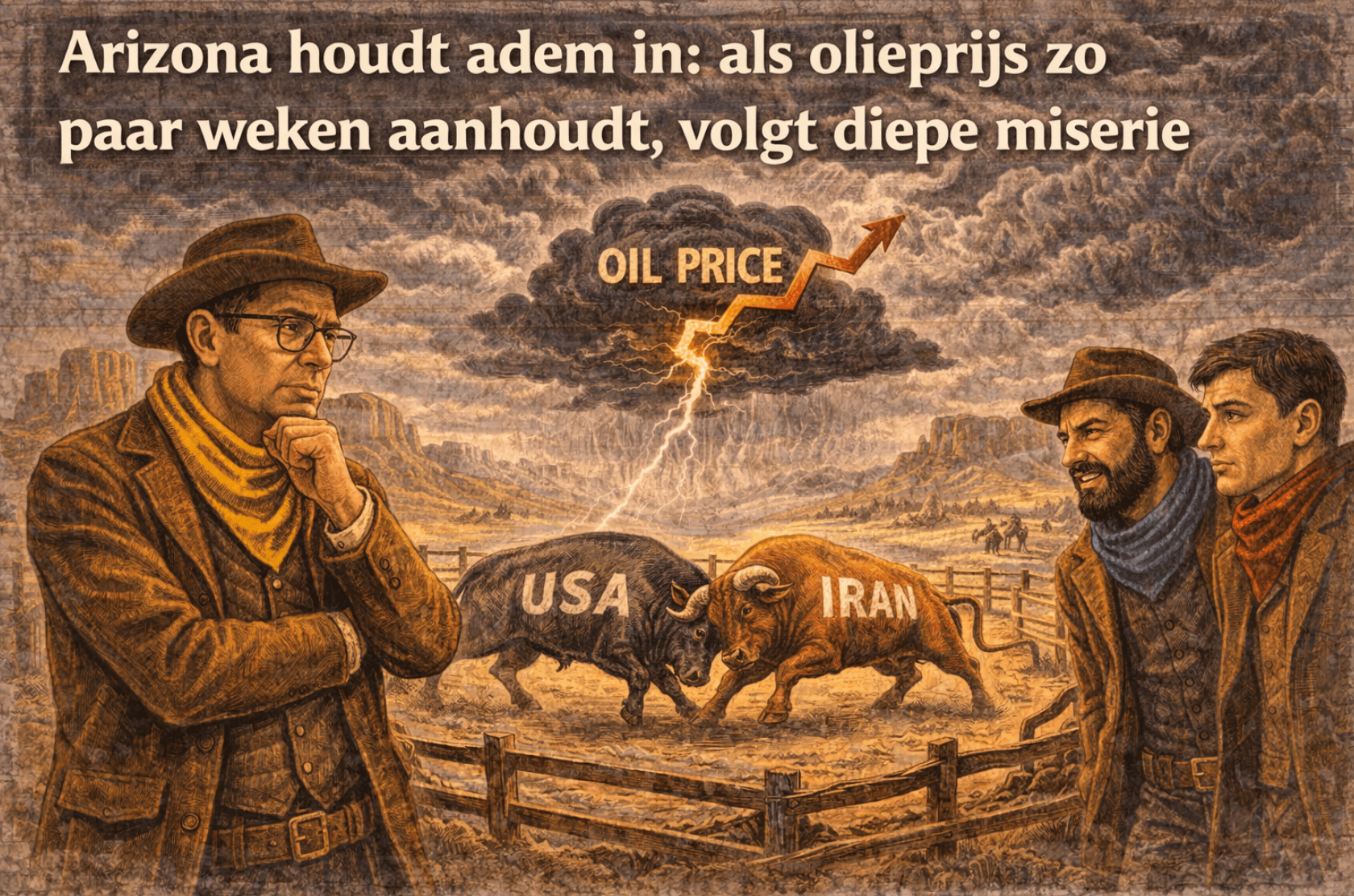 Arizona houdt de adem in over hoge energieprijzen: conflict in Iran mag geen maanden duren, of inflatie en recessie duiken op
