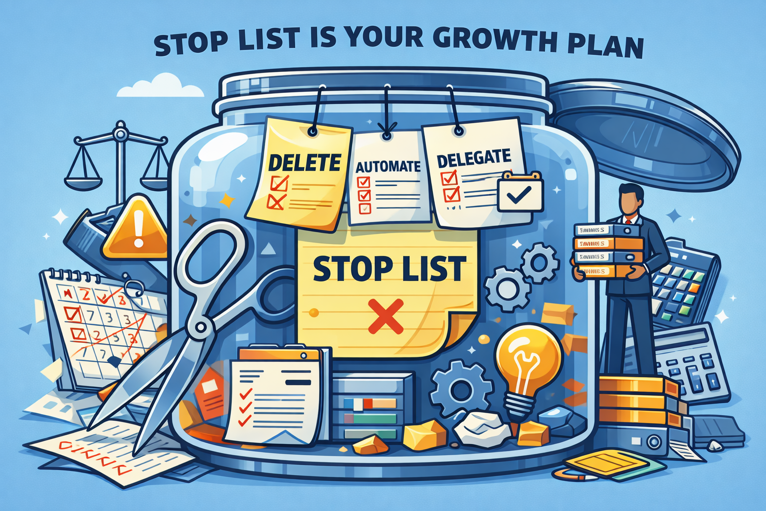 Your “Stop List” Is Your Growth Plan