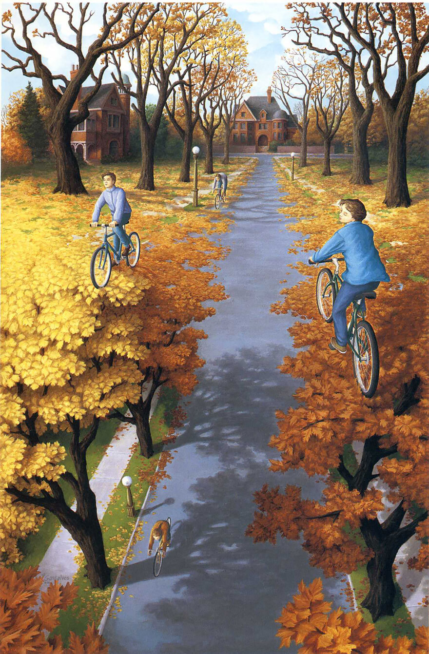 Rob Gonsalves’ Surrealist World