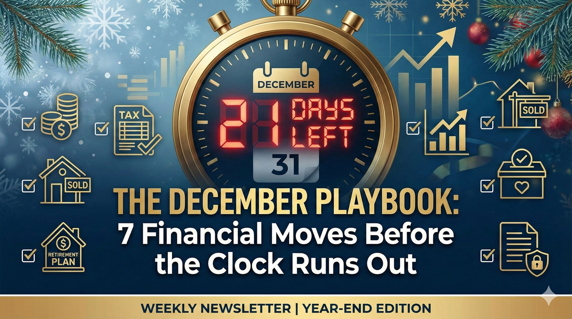 The December Playbook: 7 Financial Moves Before the Clock Runs Out