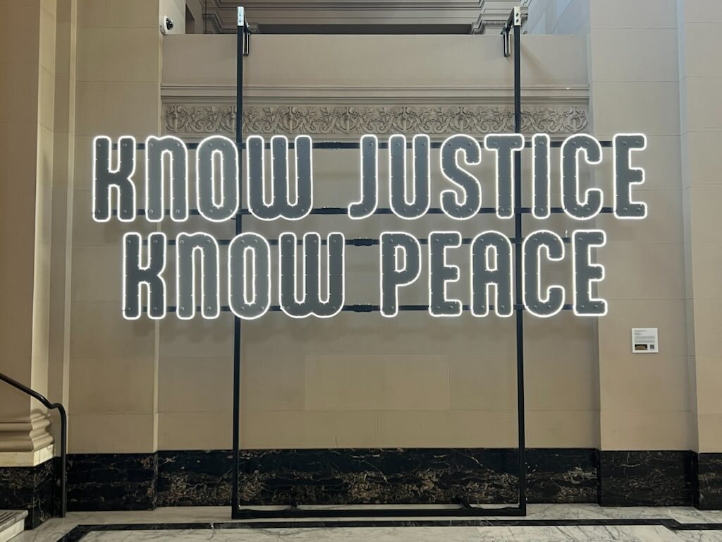 Artists Install ‘Know Justice Know Peace’ In Oakland City Hall
