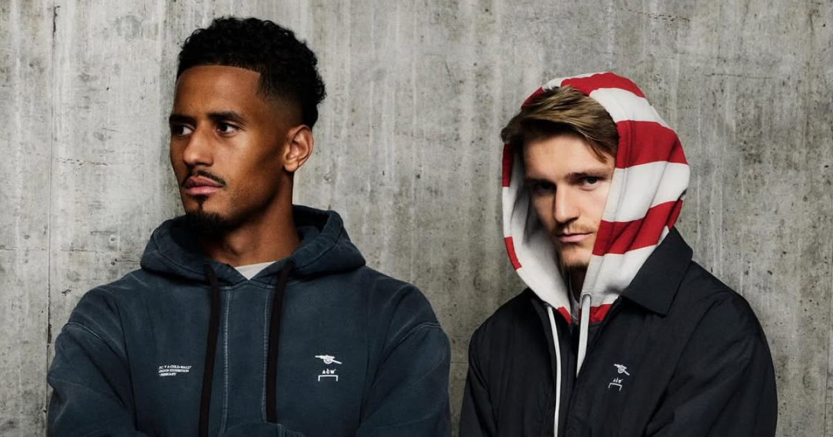 Arsenal x A-Cold-Wall* Drops The Most Tasteful Football Merch of All Time 