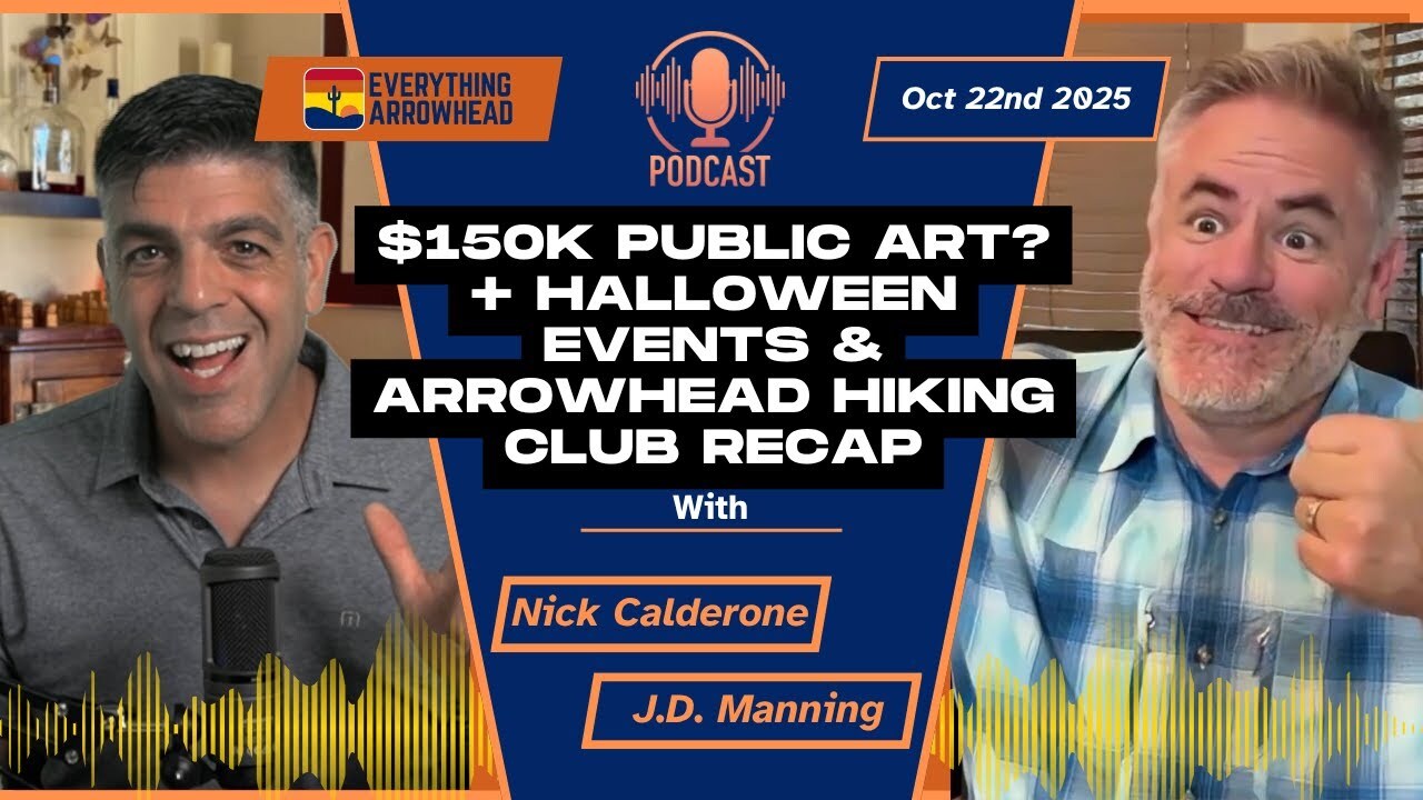 $150K for Public Art? + Halloween Events & Arrowhead Hiking Club Recap